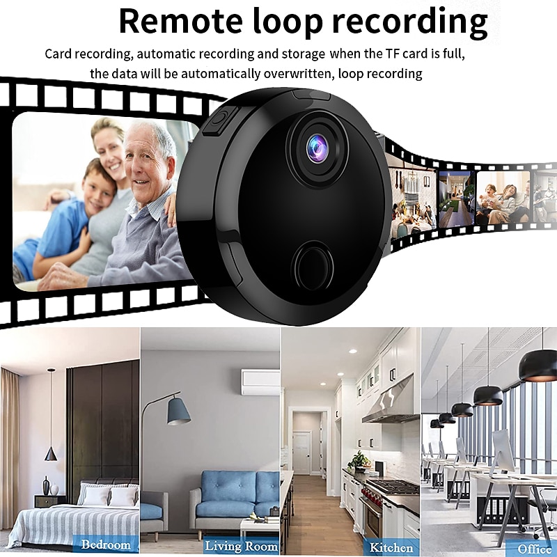 2025年 hdq15 ミニカメラ監視 ip wifi hd 1080p ナイトビジョンリモートスマートホームマイクロセキュリティ保護ベビーモニターカメラ  コレクション – $25.99 –P5