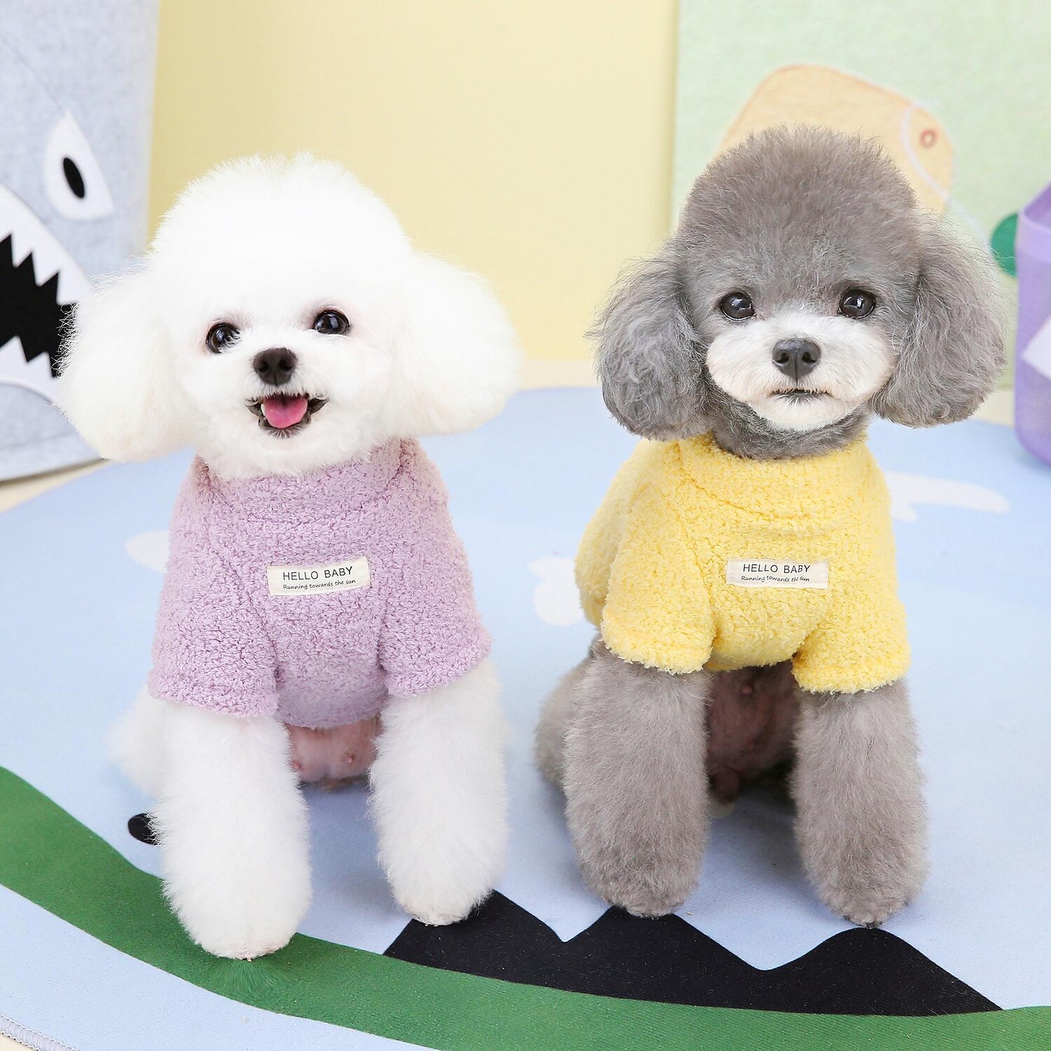 Câini Pisici Haine Σακάκι Modă Casual Iarnă Impermeabil Respirabil Απαλό Lavabil Comfortabil Casul / Zilnic Îmbrăcăminte pentru câini for Bichon Frise Pomeran un Animalut Fluture Small 2025 - $20.99 –P2