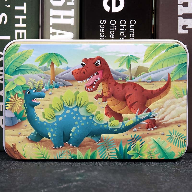 drewniane puzzle puzzle dla dzieci 60 sztuk żelaznego pudełka puzzle dla przedszkola wczesna edukacja drewniane zabawki 2025 - $27.99 –P14