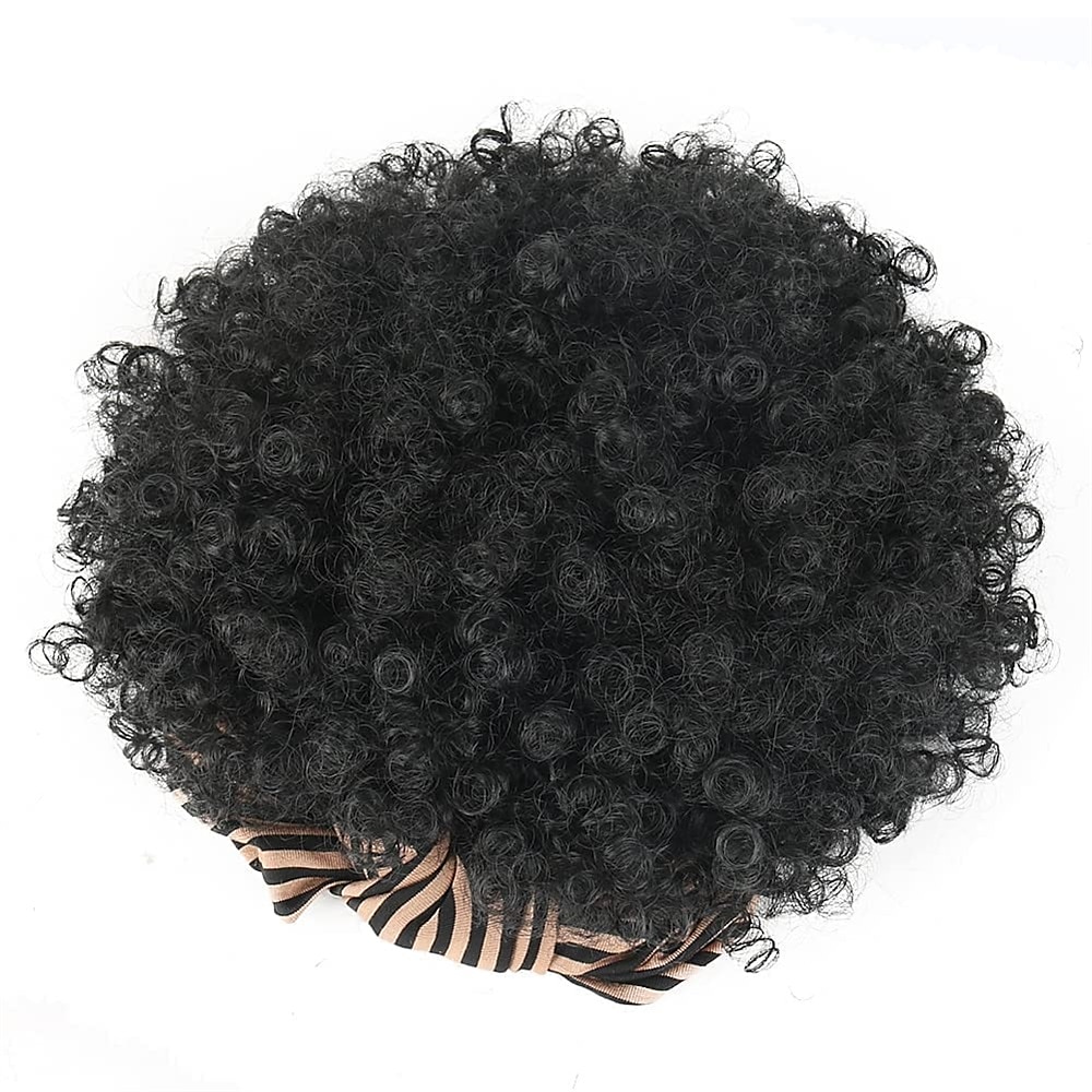 Afro Kinky Curly Wig Headband Wig Gray Wigs for Women Short Curly Afro Wig with Headband Attached Synthetic Gray Ombre Wig Womens Curly Real Hair Glueless Wig Gray Hair Wigs 4Inch 2025 - $24.99 –P4