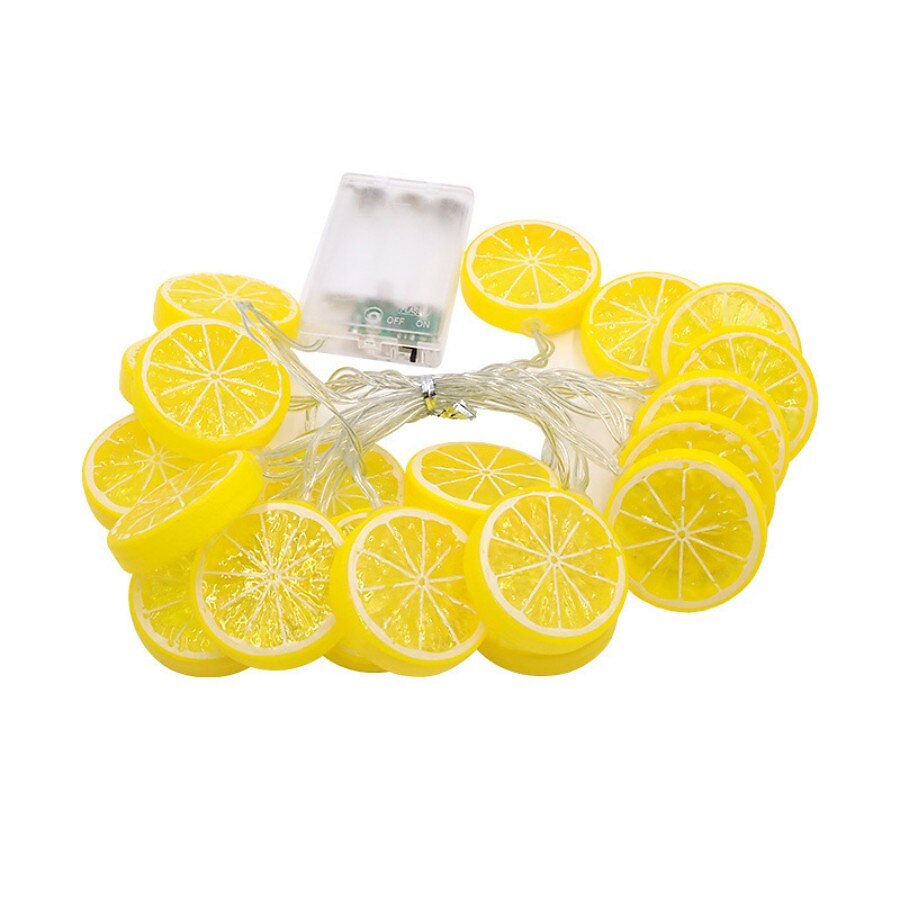 elegante festa di ricevimento di nozze 3 metri 20 luci a forma di fetta di limone stringa di luci per interni ed esterni decorazione del giardino del cortile del matrimonio del 2025 a $10.99 –P8