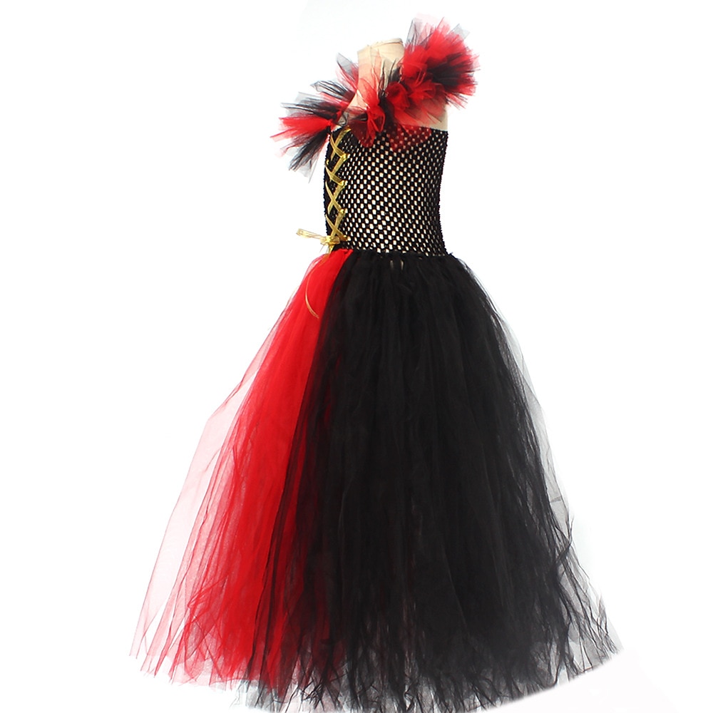 Notte di Valpurga Vestito Costume Cosplay Tutu Strega malefico Diavolo Cosplay Bambini Ragazze Carnevale Mascherata martedì grasso Feste Halloween Performance Vestirsi del 2026 a $44.99 –P8