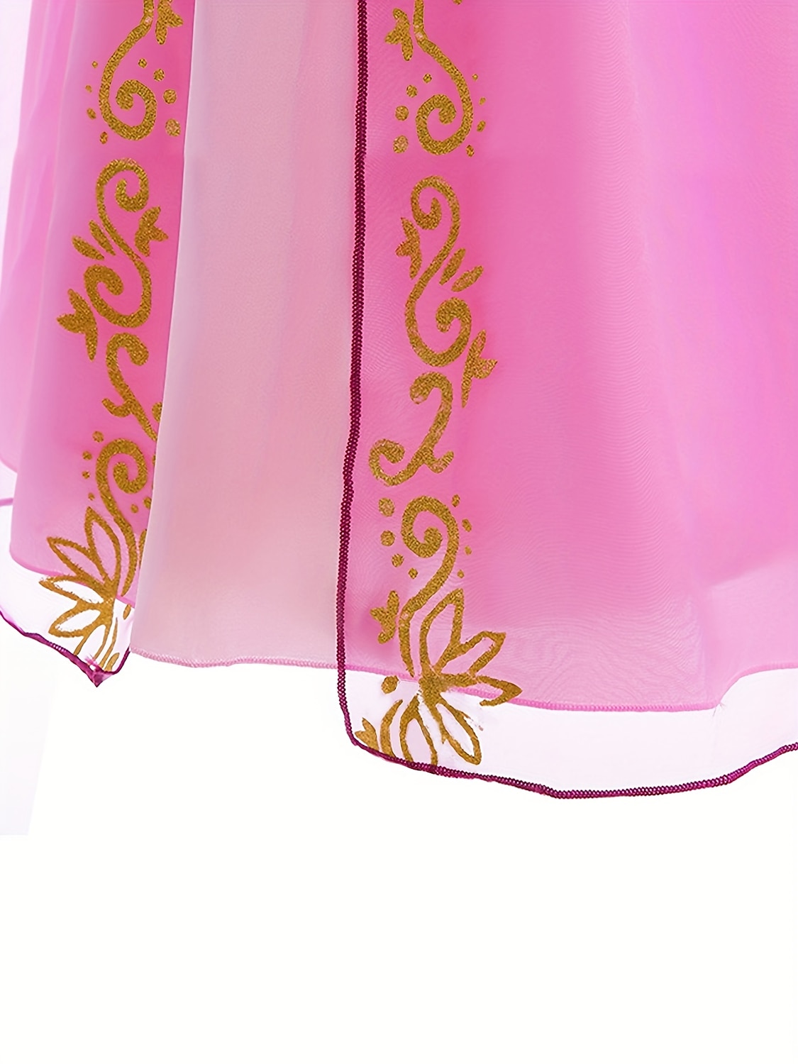 Rapunzel Pohádkové Princeznovské Květinové šaty Téma Party Kostým Tylové šaty cosplay Filmové kostýmy for Dívčí Dětské Karneval Plesová maškaráda Svatební Svatební host 2025 - $38.99 –P7