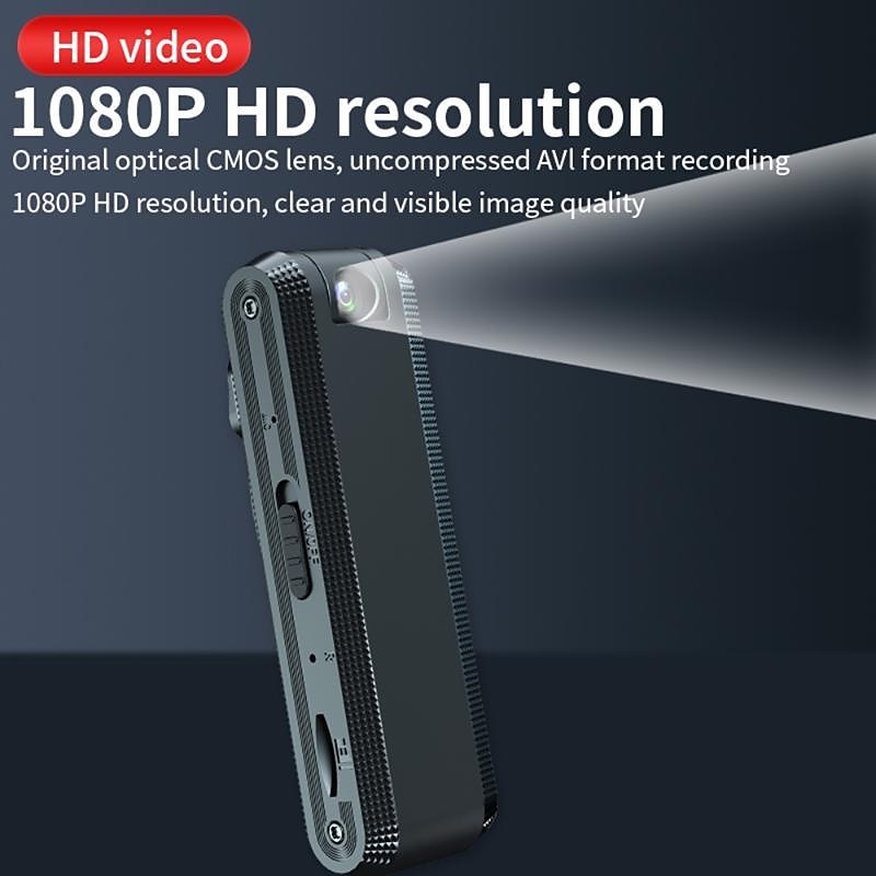 2025年 1080p hd ビデオレコーダーミニ隠しカメラクリップ ir ナイトカムバッククリップボディ dv rdv dvr ビデオ監視ビデオカメラループ録画 コレクション – $36.99 –P4