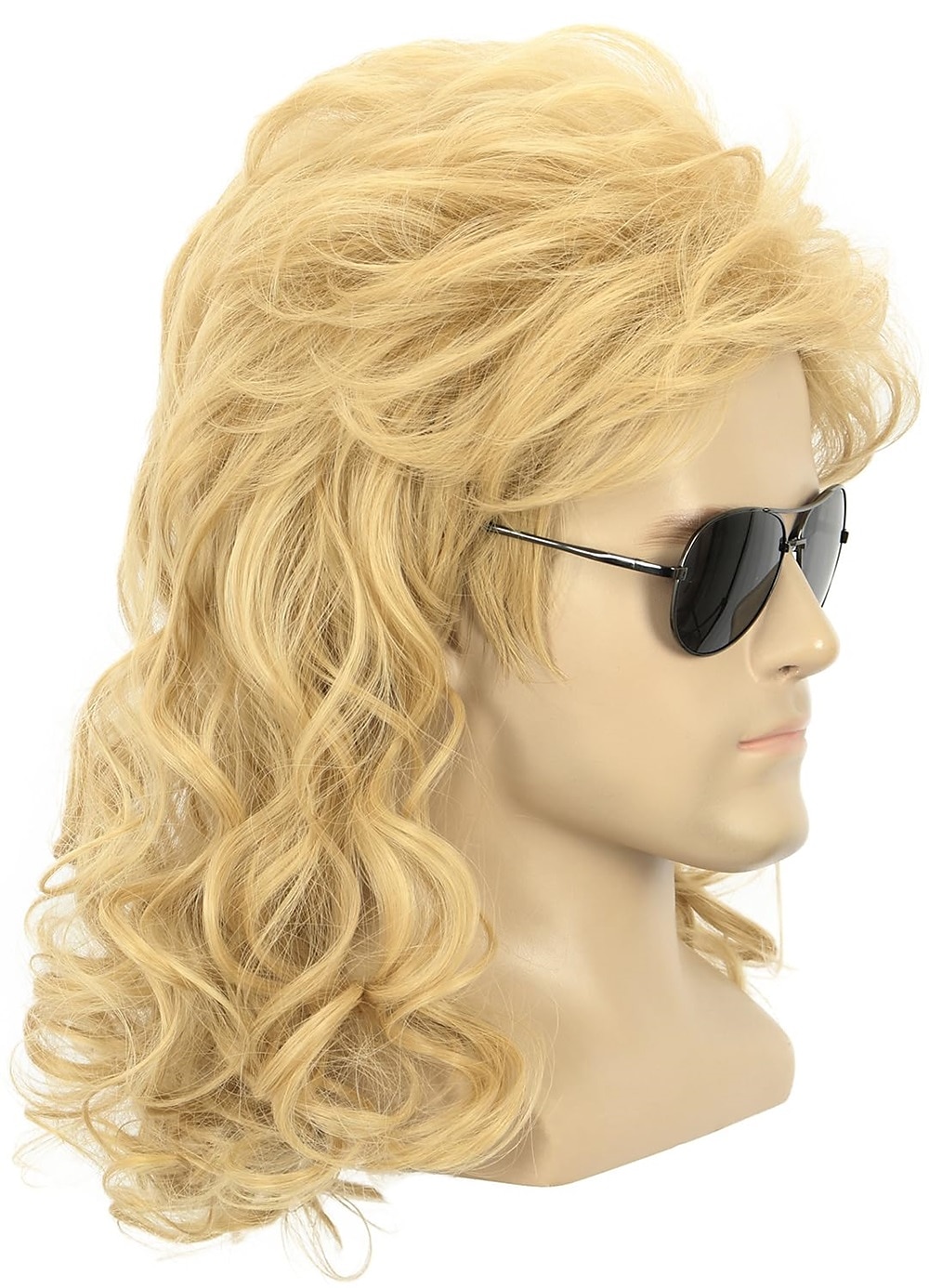 Long Dark Brown Wig Rock Star Style Mullet Cosplay Wig 70s 80s Costume Wig Carnival Curly Hair Party Wigs Halloween Wigs 2025 - $20.99 –P3