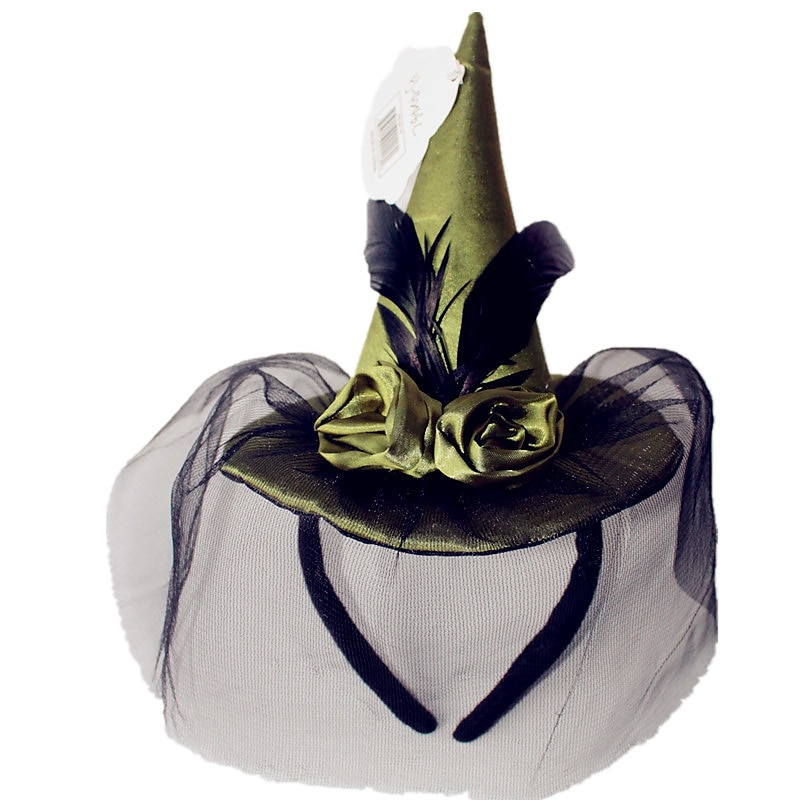 Boszorkánykalap Női Felnőttek Halloween Halloween Karnevál Könnyű Karneváli Jelmez a Walpurgis Éjszakájára 2025 - $18.99 –P7