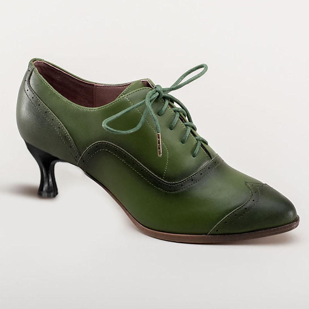 Pentru femei Pantofi pumps Sandale Oxfords Bullock Pantofi Mărime Plus Size Pantofi de epocă Petrecere Zilnic Elimina Toc Mic Elegant Epocă Modă Imitație Piele Roșu Închis Negru Alb 2025 - $54.99 –P2