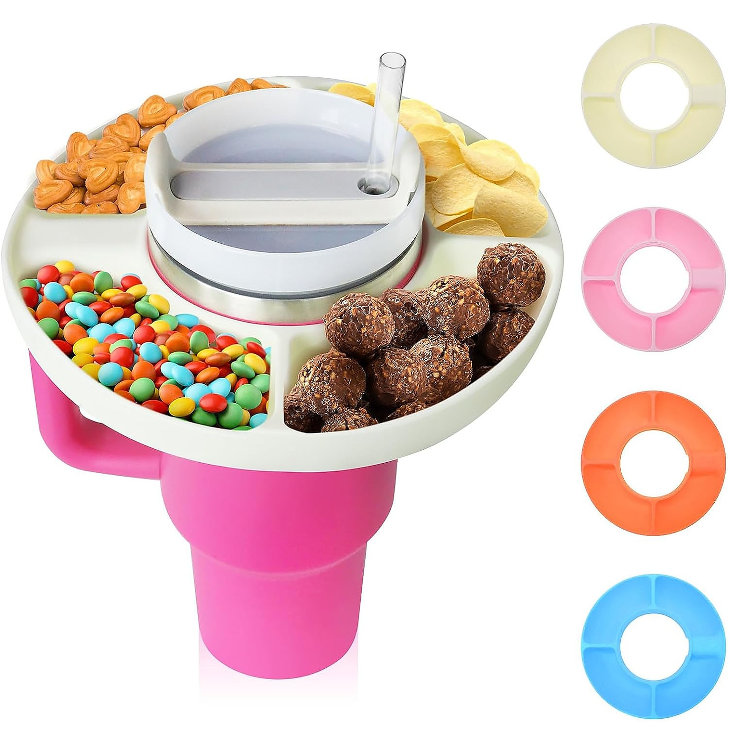 Snack Bowl For Stanley 40 Oz Tumbler With Handle Tumbler Snack