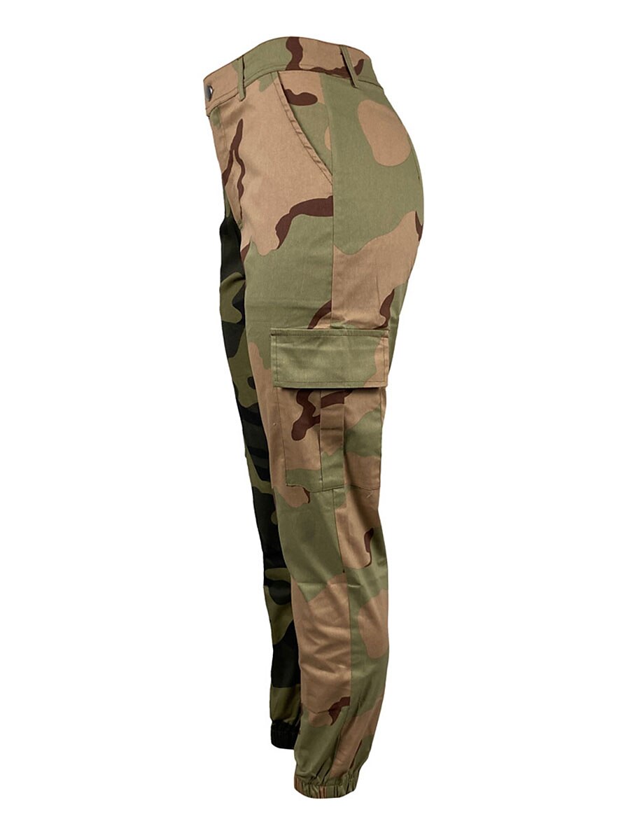 Women's Cargo Pants Pants Trousers Full Length Active Fashion Outdoor Street Khaki Army Green S M Fall Winter 2023 - US $34.99 –P17