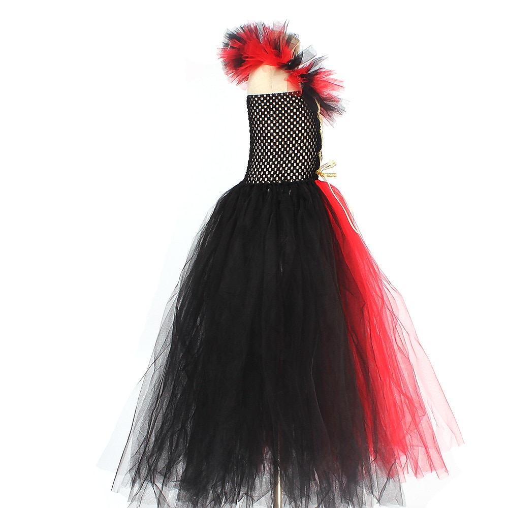 Notte di Valpurga Vestito Costume Cosplay Tutu Strega malefico Diavolo Cosplay Bambini Ragazze Carnevale Mascherata martedì grasso Feste Halloween Performance Vestirsi del 2026 a $44.99 –P10