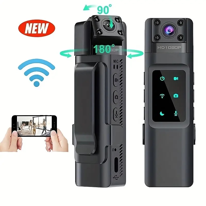 1080P HD Noise Reduction Camera WiFi Infrared DVR Video Recorder Body Camera L13 Wifi 2025 - $52.99 –P1