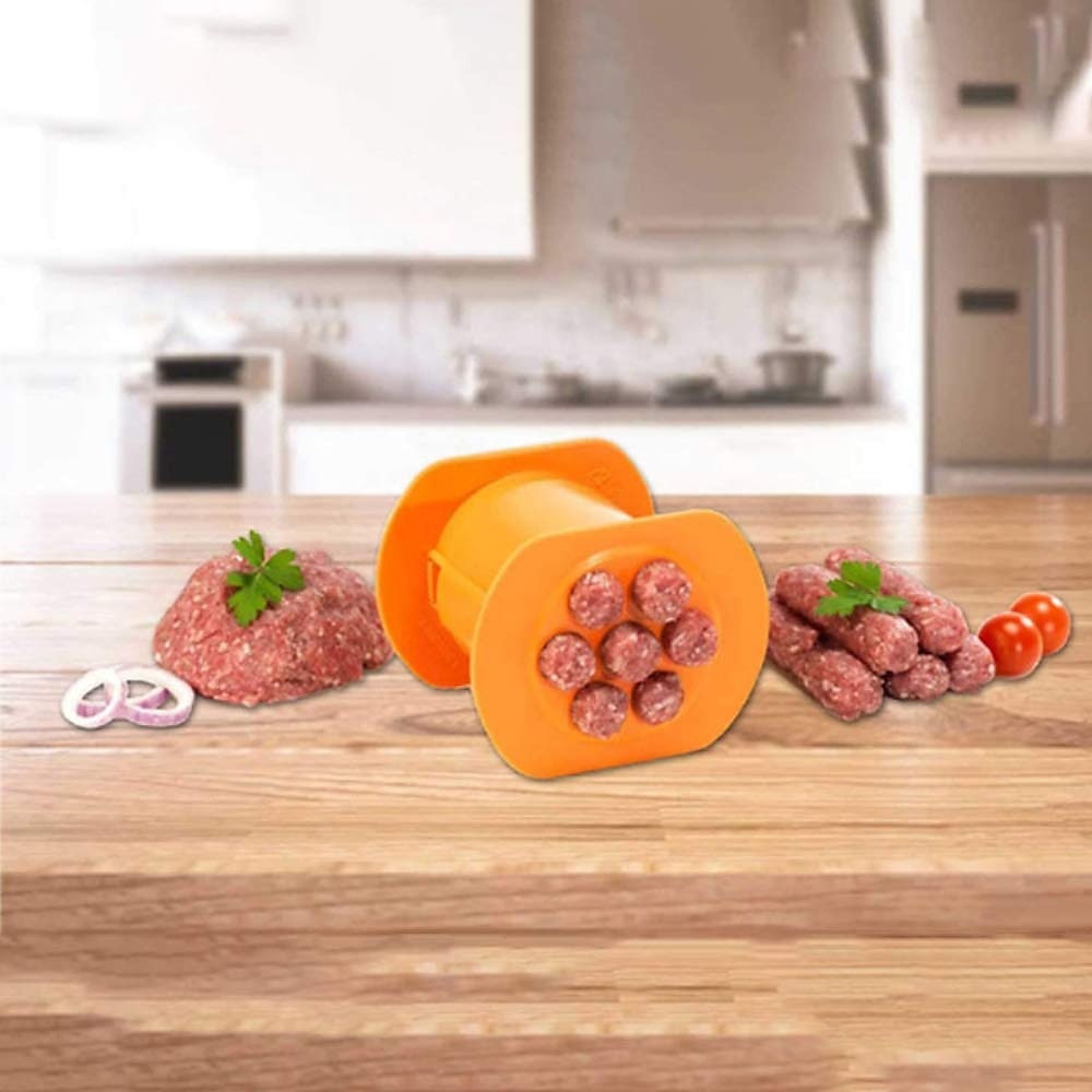 Machine à saucisses manuelle, remplisseur de viande de saucisse cevapcici à une presse, pour hachoir à viande manuel de 2025 ? $8.99 –P6