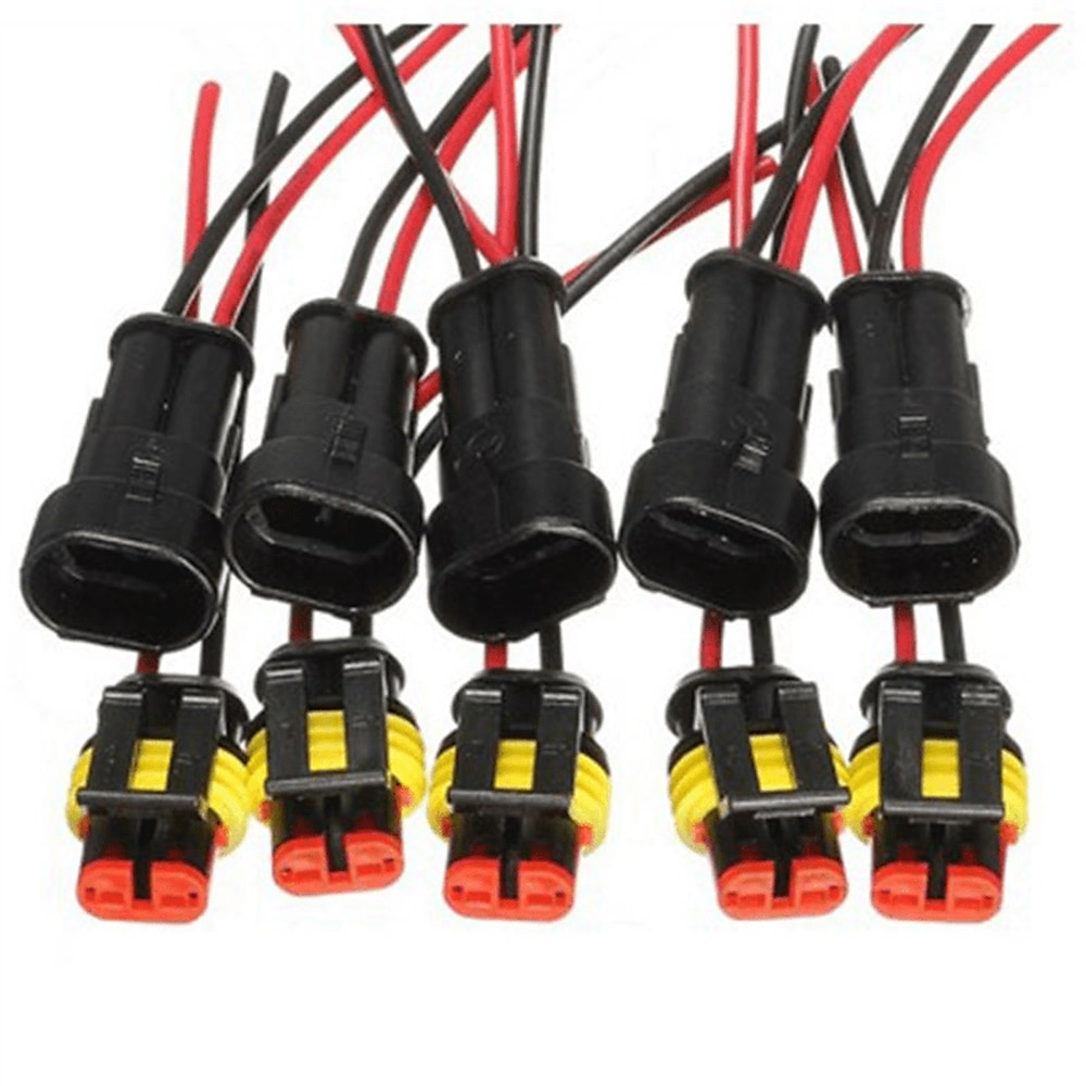 starfire 352 stk skjulte vanntette kontakter 1/2/3/4pin 26 sett bil elektrisk elektrisk ledning kontakt plugg lastebil sele måte bil forseglet vanntett elektrisk ledning 2025 - $58.99 –P1