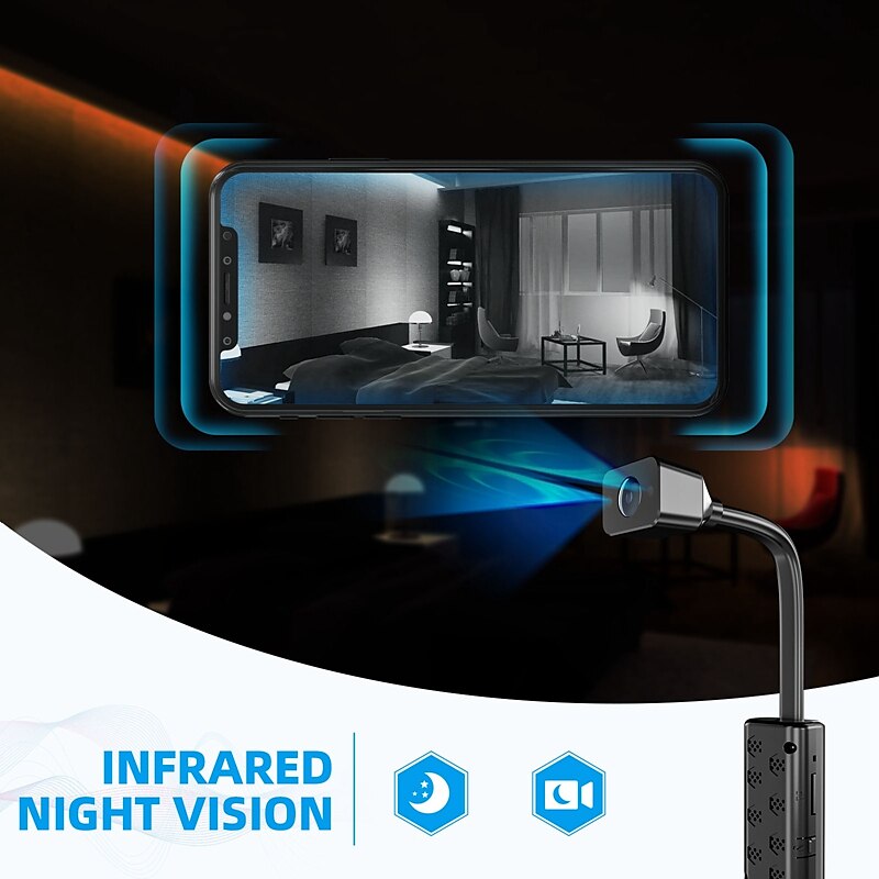 Y11 IP Camera 4K Mini Wireless Motion Detection Remote Access IR-cut Indoor Support 128 GB 2025 - $41.99 –P10