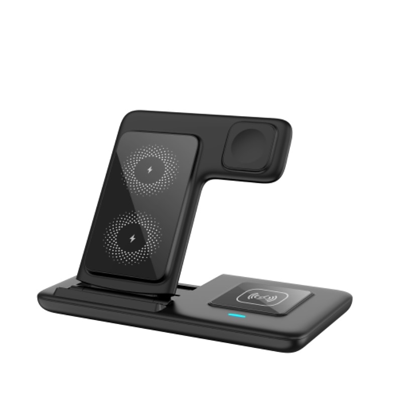 Supporto per caricabatterie wireless 15w per iPhone 14 13 12 11 apple watch airpods pro iwatch 8 7 Dock station di ricarica rapida 3 in 1 pieghevole del 2025 a $29.99 –P3