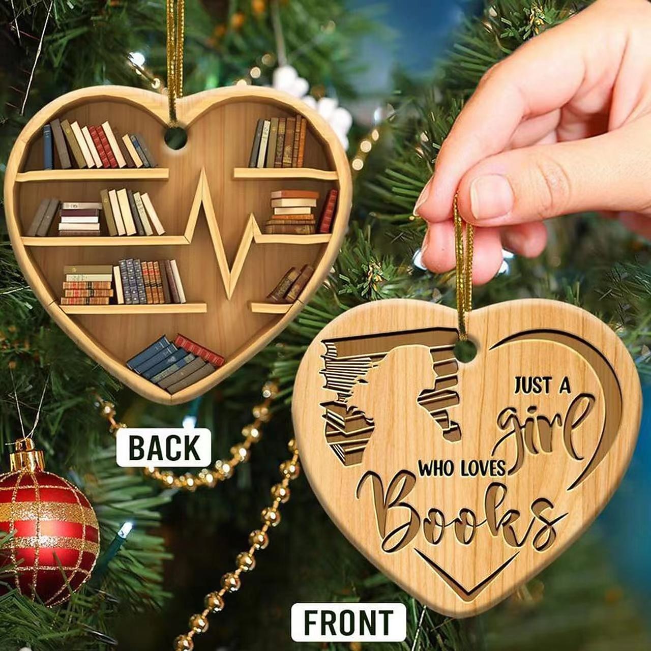 Ornements d'étagère pour les amateurs de livres, petit cadeau créatif, accessoire de vacances, fournitures de fête d'anniversaire, cadeau d'anniversaire, cadeau d'ornement d'artisanat d'art, décoration de maison, fournitures de décoration de fête, décorat de 2025 ? $9.99 –P1