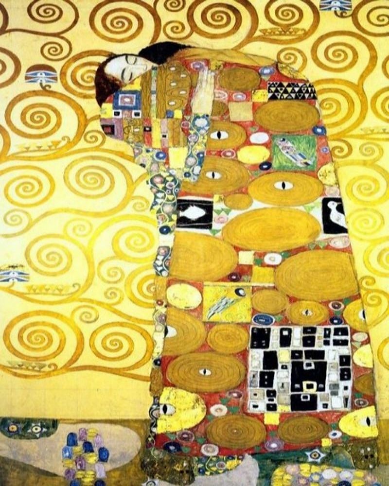 célèbre toile d'art mural gustav klimt le baiser adele bloch bauer impressions et affiches photos peinture en tissu décoratif pour salon photos sans cadre de 2025 ? $17.49 –P9