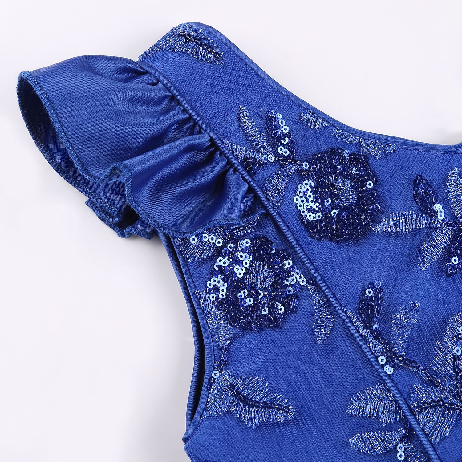 Kids Girls' Party Dress Solid Color Sleeveless Formal Performance Wedding Lace Adorable Daily Beautiful Cotton Midi Party Dress Floral Embroidery Dress Flower Girl's Dress Summer Spring Fall 3-10 2025 - $28.99 –P33