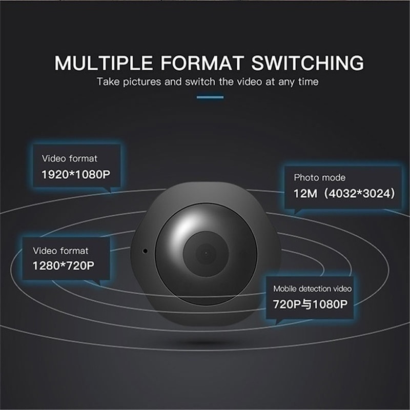 New HD 1080P Home Security System Mini Hidden Camera Wireless Wifi IP Security Camcorder DV DVR Night Vision Camera 2025 - $63.99 –P9