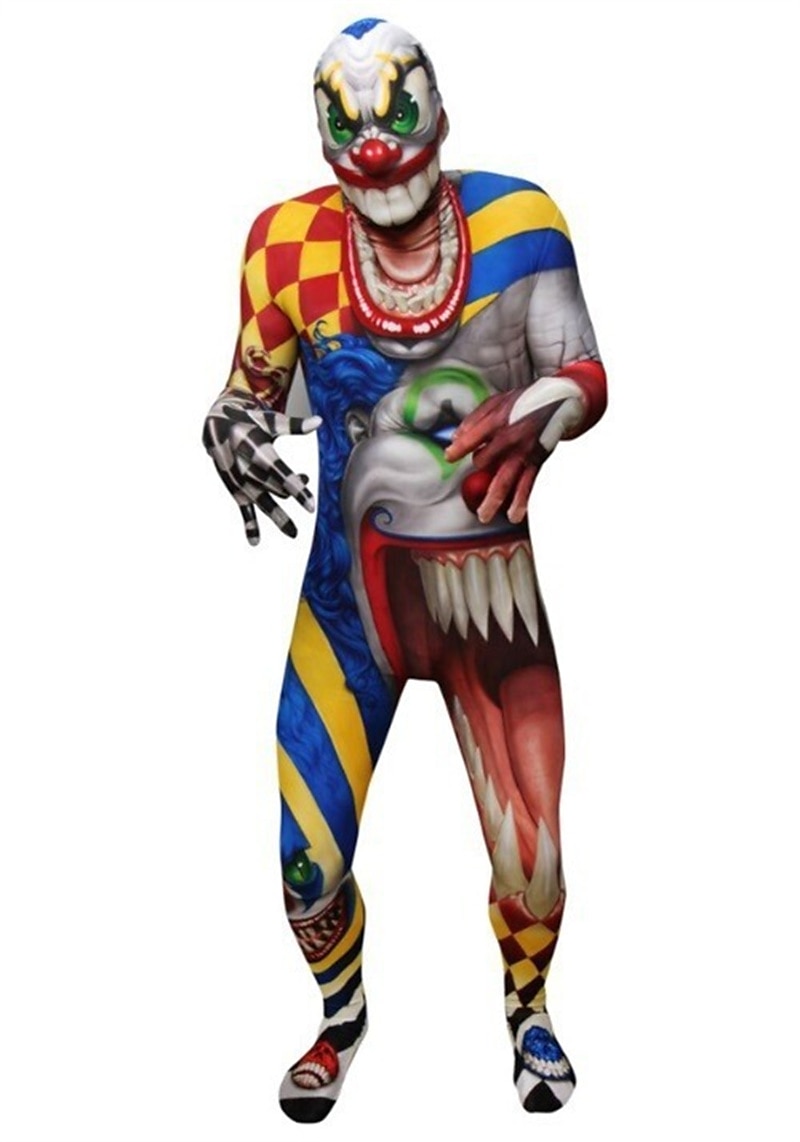 Traje de Cuerpo Completo Traje de cosplay Body Calavera Monstruo Zalgo Cosplay Niños Adulto Hombre Chico Carnaval Mascarada Mardi Gras Fiesta Víspera de Todos los Santos Rendimiento Disfrazarse 2026 - $37.99 –P3