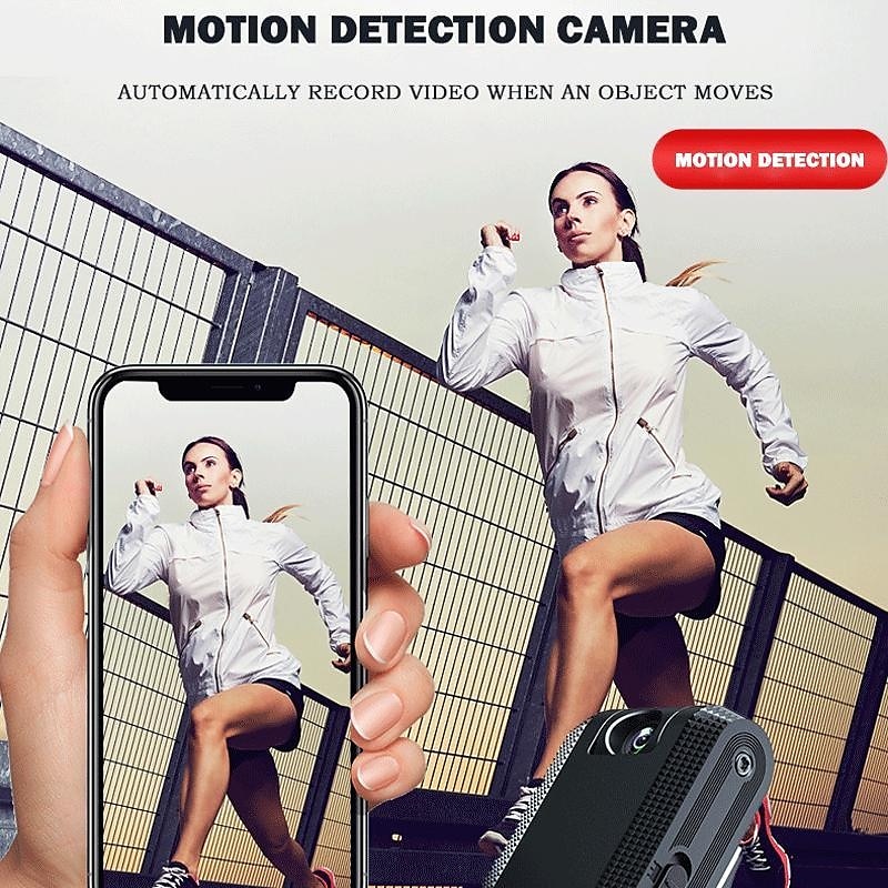 2025年 1080p hd ビデオレコーダーミニ隠しカメラクリップ ir ナイトカムバッククリップボディ dv rdv dvr ビデオ監視ビデオカメラループ録画 コレクション – $36.99 –P10
