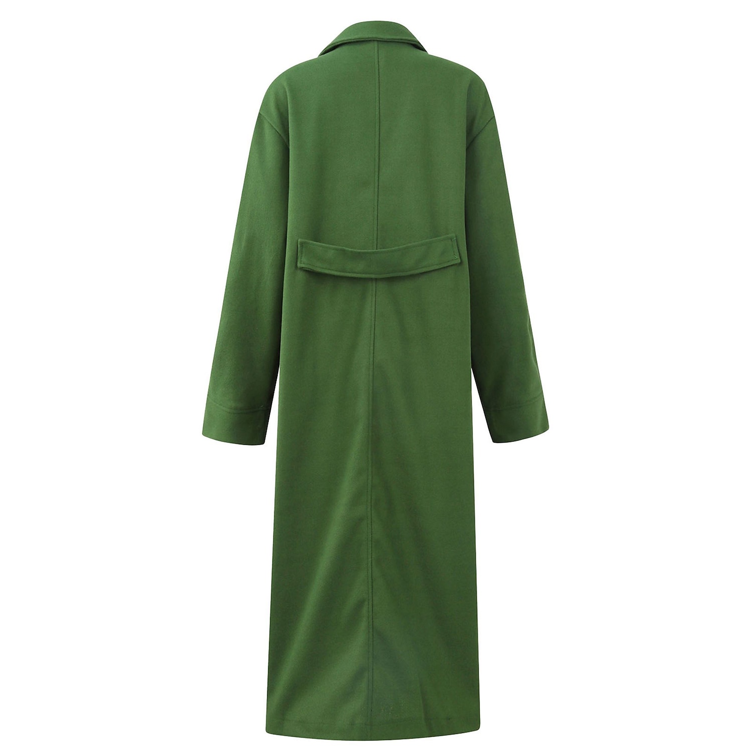 Women's Wool Blend Coat Winter Long Pea Coat Fall Oversized Maxi