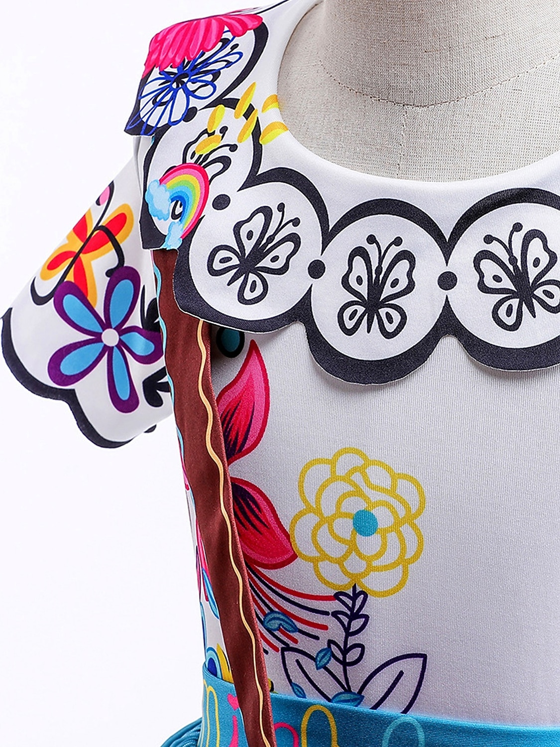 Isabela Madrigal Luisa Dolores Cosplay kostyme Blomsterpikekjole Ferie kjole søt stil for Jente Barne Barnas Dag Nytt År Maskerade 2026 - $32.99 –P4