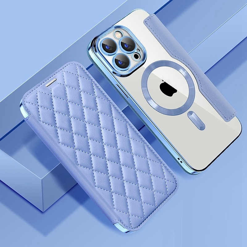 Handyhülle für iPhone 16e Apple AirTag iPhone 16 iPhone 15 Pro Max Plus 14 13 12 11 Wallet Case mit Magsafe transparentem Kartensteckplatz Retro TPU PU-Leder 2025 - $21.99 –P8