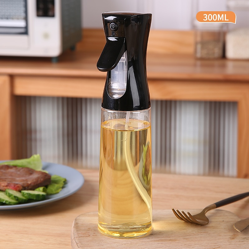 1 Stück, Backöl-Sprühflasche, Speiseölspender, 200 ml/300 ml Haustiermaterial-Ölsprüher, Heißluftfritteusen-Sprühflasche, Backzubehör für die Küche, Rapsöl-Sprühgerät, Salat, Zubereitung, Backen, 2025 - $11.99 –P8