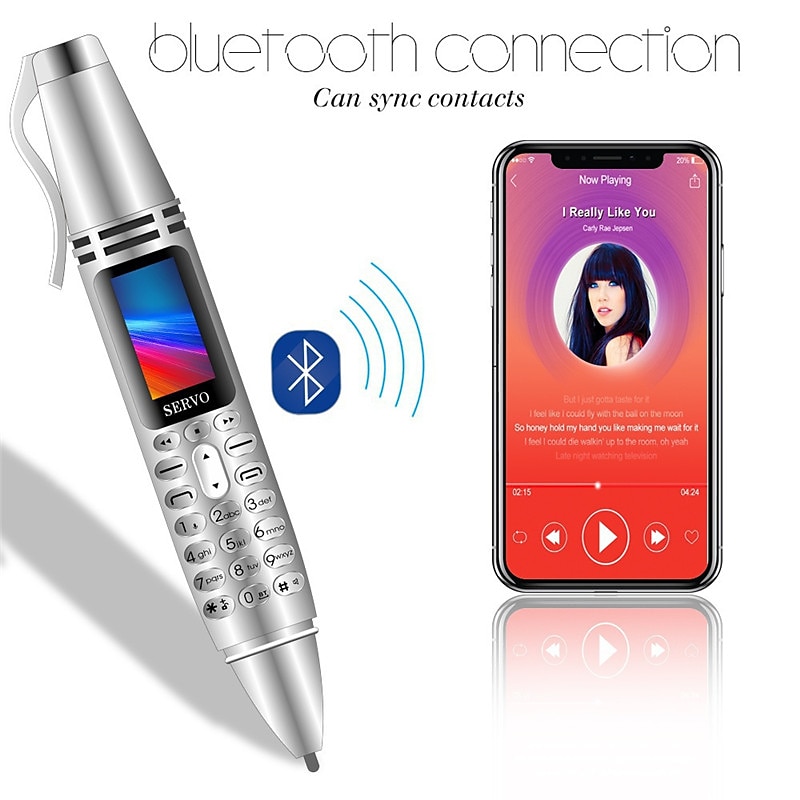 1PCS Mini Rechargeable Cell Phone 0.95 Inch Bluetooth Dialer Small Screen Cell Phone Support GSM Dual SIM with Camera Flashlight Radio Music Player 2025 - $62.99 –P2
