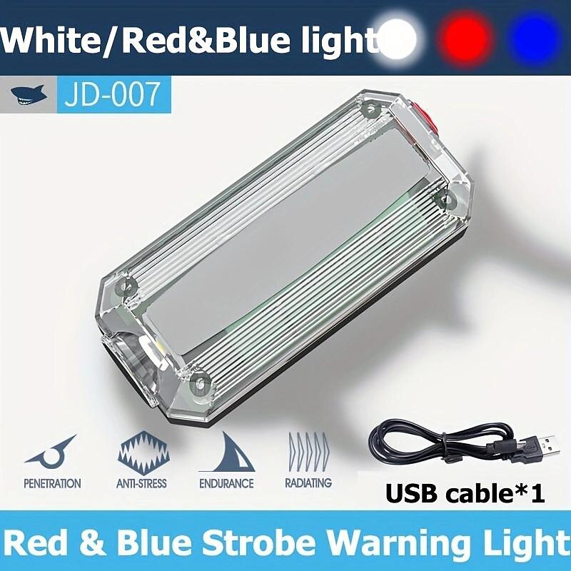 1 Stück 5 W Taschenlampen & Campinglichter Arbeitsscheinwerfer Multi-Funktion Mehrfachnutzung mit Beleuchtungsfunktion Kühles Weiß Rot 3.7 V 20 LED-Perlen 2025 - $21.99 –P5