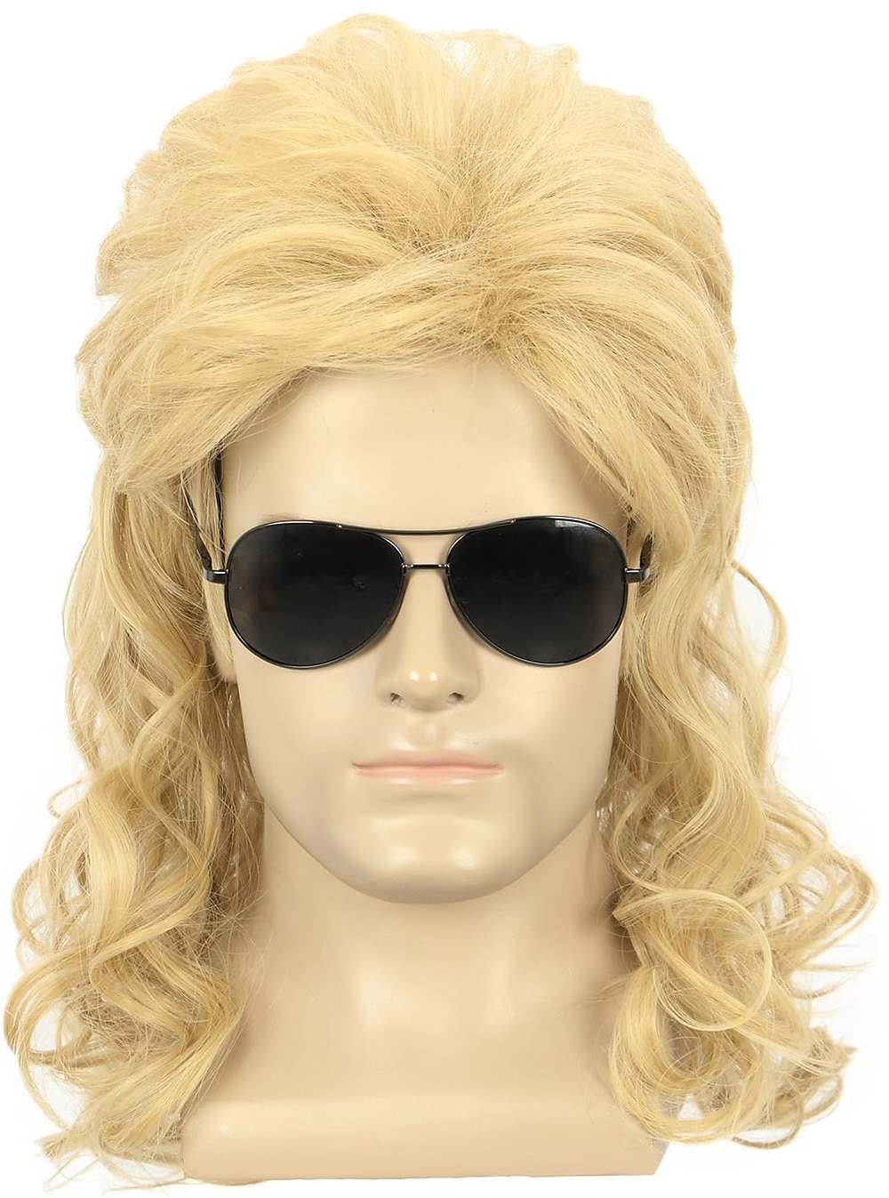 Long Dark Brown Wig Rock Star Style Mullet Cosplay Wig 70s 80s Costume Wig Carnival Curly Hair Party Wigs Halloween Wigs 2025 - $20.99 –P1
