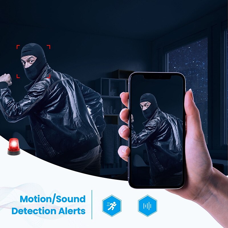 Y11 IP Camera 4K Mini Wireless Motion Detection Remote Access IR-cut Indoor Support 128 GB 2025 - $41.99 –P5