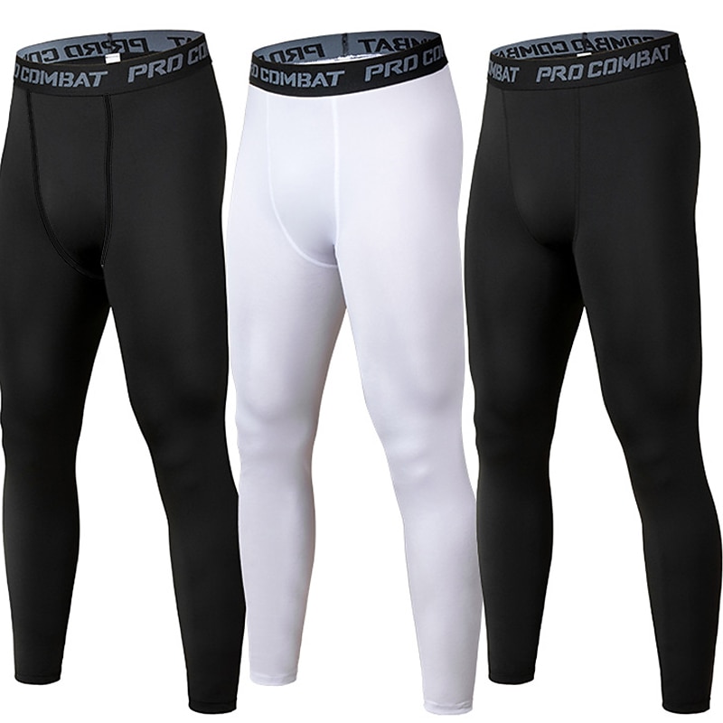 férfi hosszú johns termál fehérnemű termikus nadrág tiszta színű harisnya / leggings napi edzőtermek poliészter termikus komfort nadrág elasztikus derék téli ősz fekete otthoni ruhák 2025 - $10.49 –P5