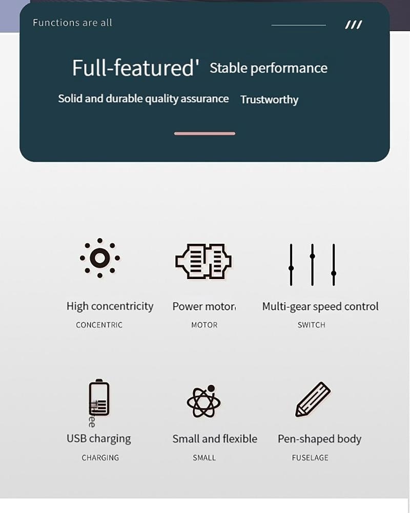 5000-10000-15000r USB Mini Grinder Engraver Pen Cordless Electric Grinder Set Engraving Grinding Machine Polisher Electric Drill Kit 2026 - $27.99 –P2