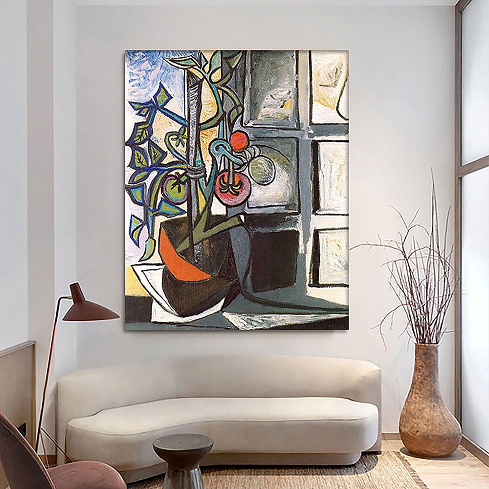 handmålad picasso oljemålning vägg picasso målning abstrakt figurativ väggkonst bild handgjord målning konstverk för heminredning vardagsrum sovrum dekor rullad duk utan ram 2025 - $77.99 –P2