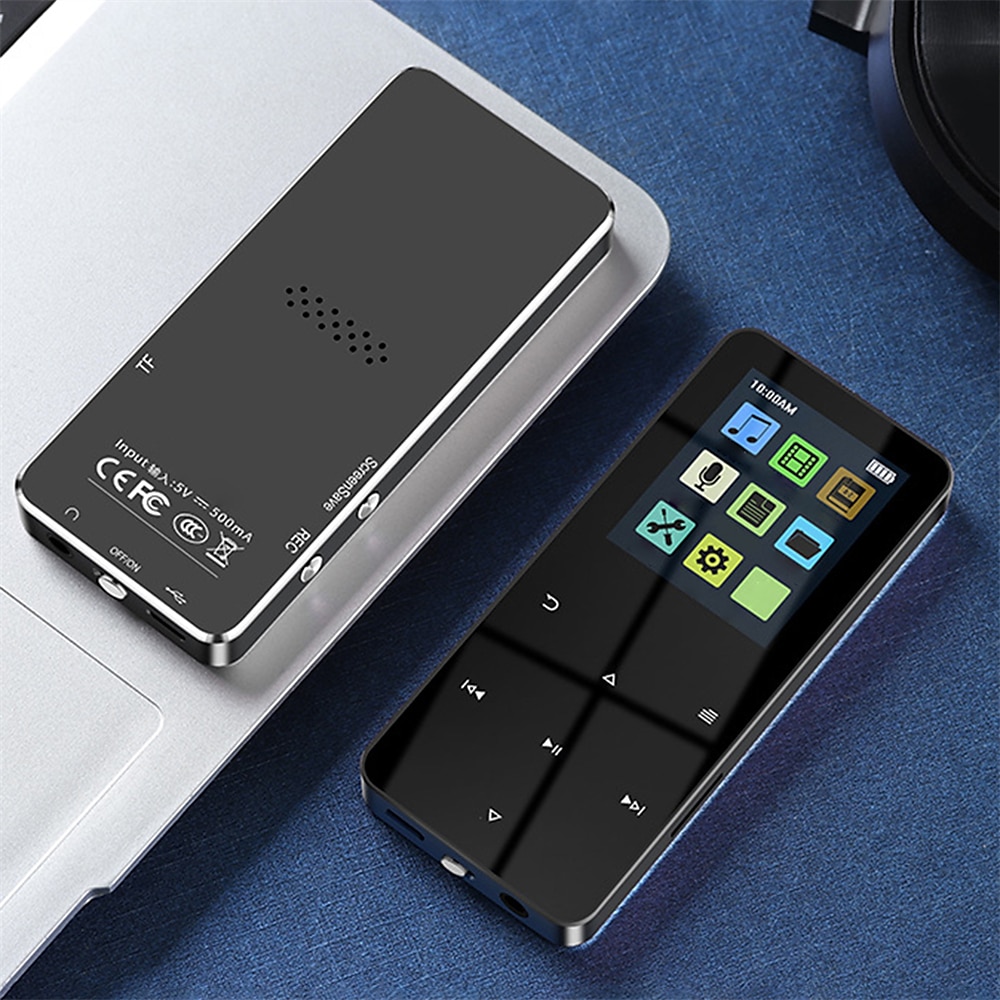 Q8 Met Bluetooth 5.0 MP3 Speler Full 1.8 inch Touch Screen 4GB 8GB 16GB 32GB MP4 Player Muziekspeler Met Ingebouwde Speaker Fm Radio Recorder 2025 - $34.99 –P19