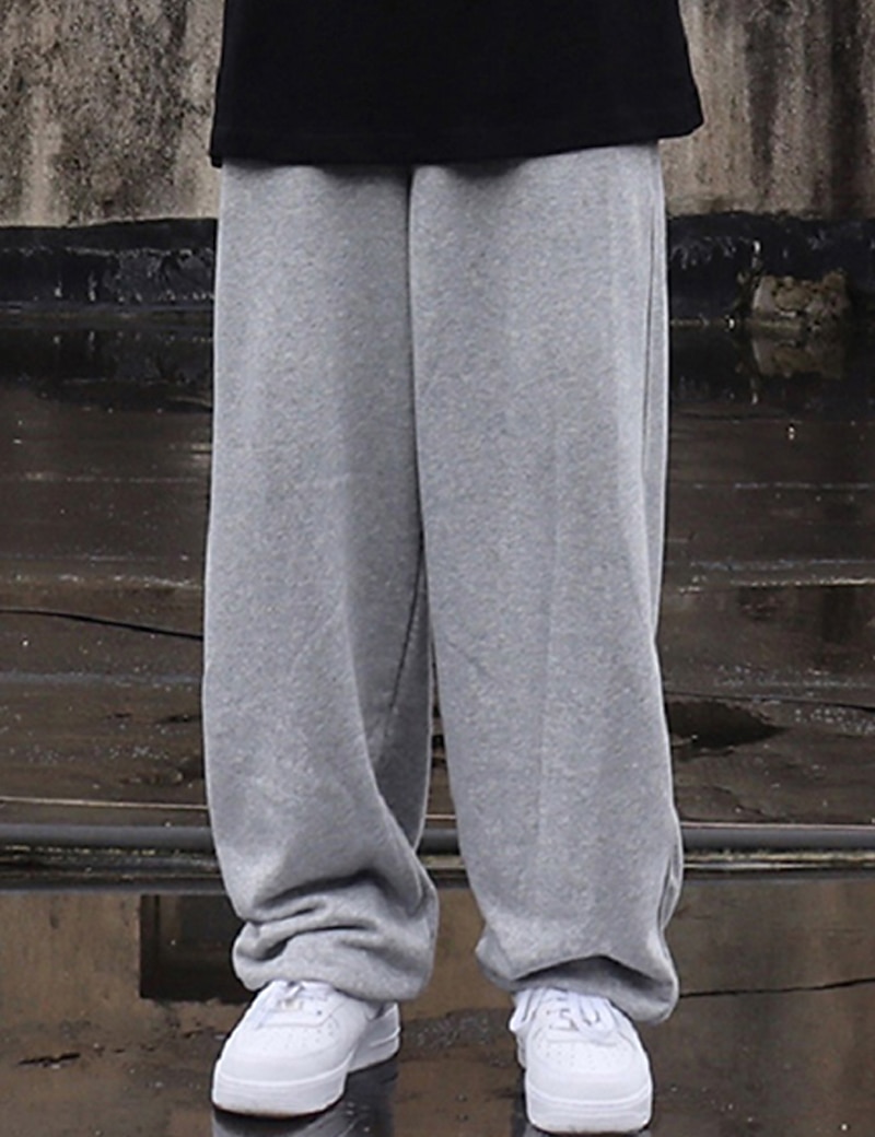 Men's Sweatpants Joggers Trousers Straight Leg Sweatpants Pocket Drawstring Elastic Waist Plain Comfort Breathable Outdoor Daily Going out Fashion Casual Black Navy Blue 2026 - $18.99 –P6