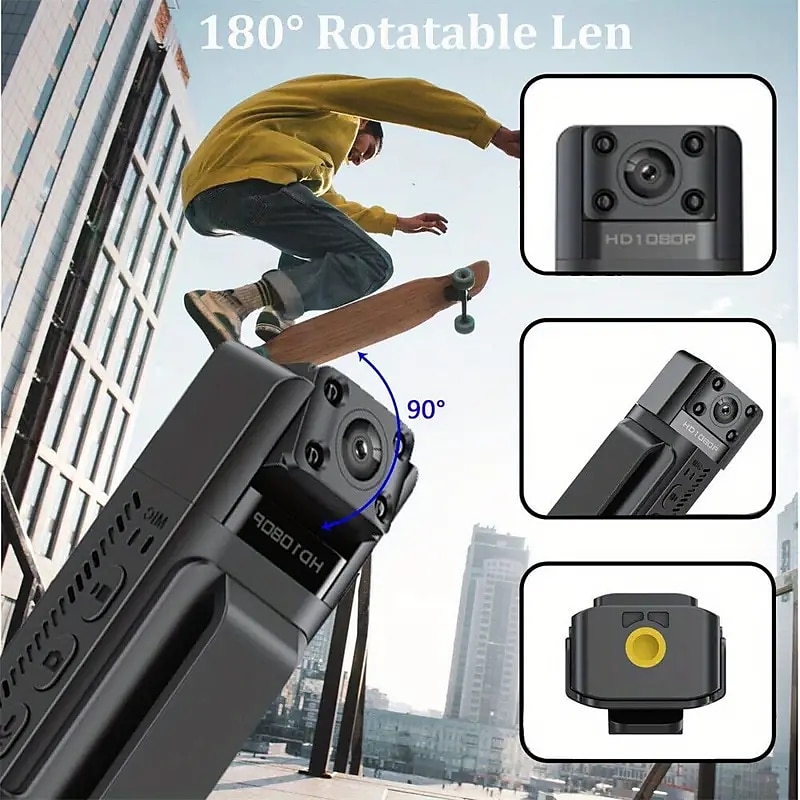 1080P HD Noise Reduction Camera WiFi Infrared DVR Video Recorder Body Camera L13 Wifi 2025 - $52.99 –P6