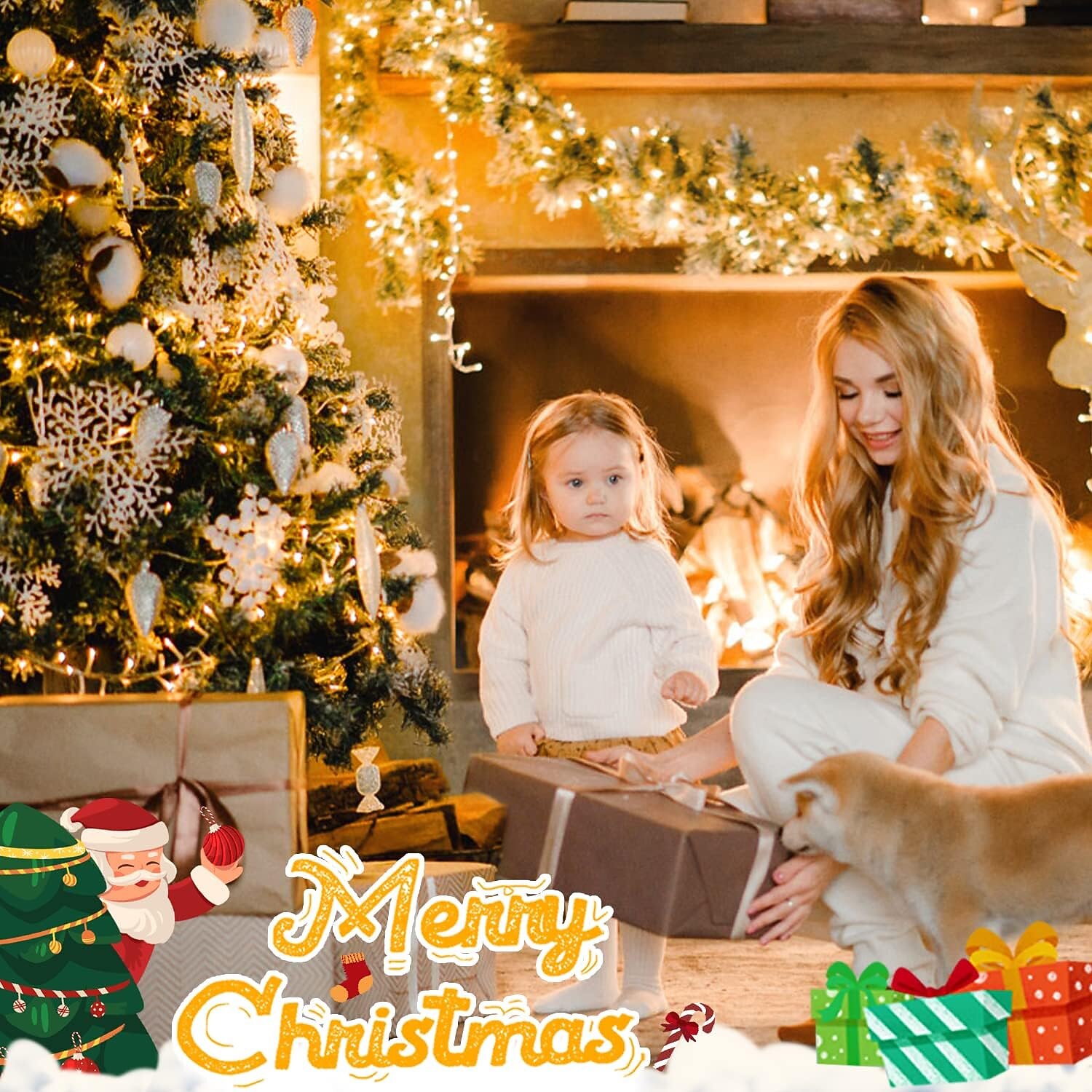 Halloween Christmas Waterproof Battery Box Light String 8 Function Remote Control Indoor and Outdoor Courtyard Garden Wedding Decoration Light 4M-30Leds/6.5M-50Leds/10M-100Leds 2025 - $15.99 –P18