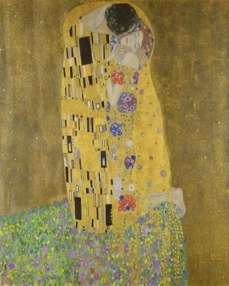 célèbre toile d'art mural gustav klimt le baiser adele bloch bauer impressions et affiches photos peinture en tissu décoratif pour salon photos sans cadre de 2025 ? $17.49 –P6