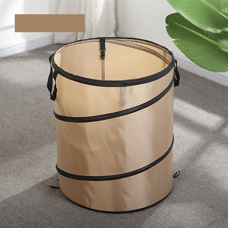 Sac de jardinage pliable de 30 gallons, poubelle de camping, poubelle escamotable/poubelle de recyclage, poubelle de voiture, sac poubelle réutilisable pour l'extérieur, jardin, cour, poubelle de recyclage pliable pour camping de 2025 ? $12.49 –P13