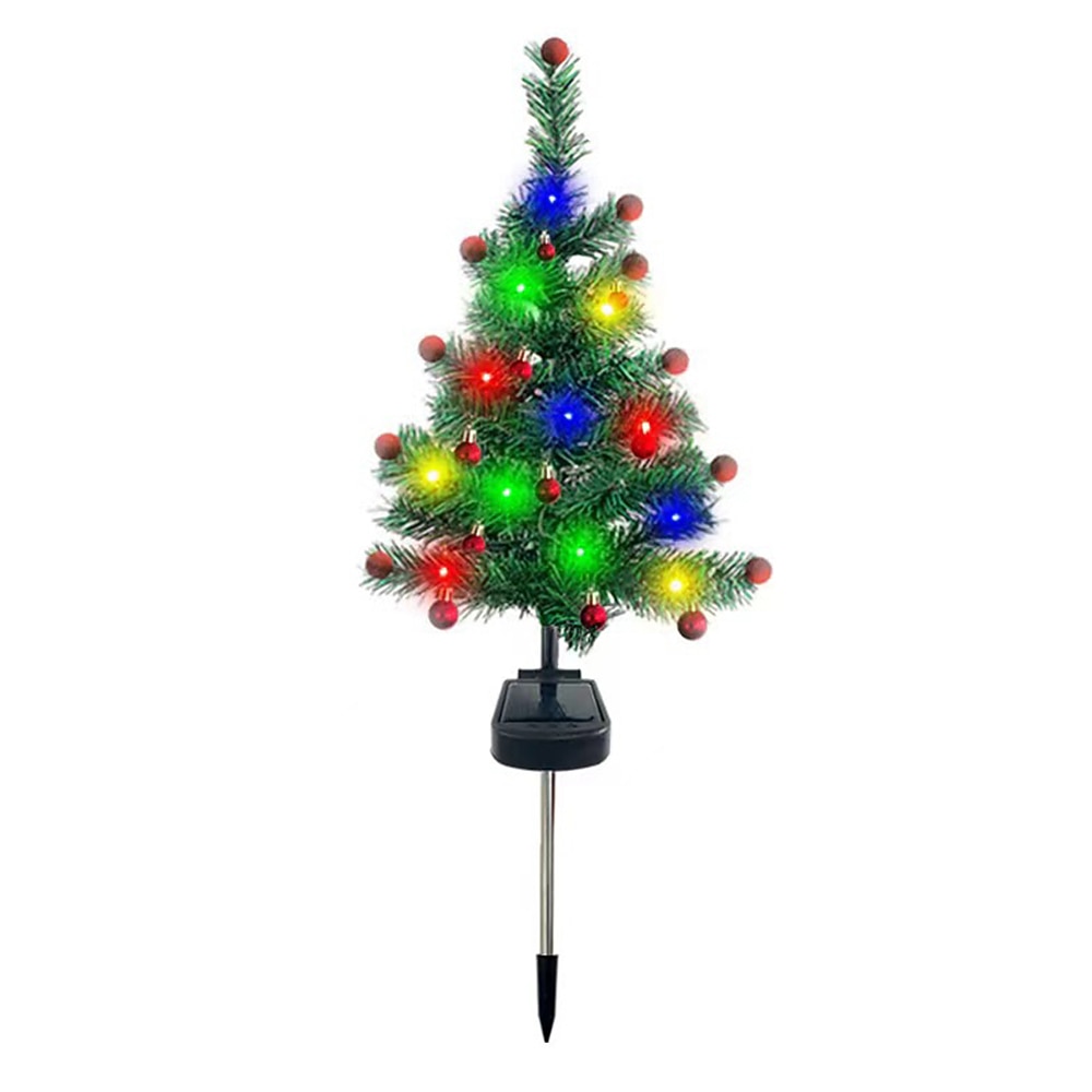 Set Di Luci Solari Per L'albero Di Natale Decorazione Esterna Cortile Con Giardino Corridoio Luce Solare Per L'albero Di Natale Del Prato Luce Per L'atmosfera Della Festa Delle Feste del 2025 a $21.99 –P9