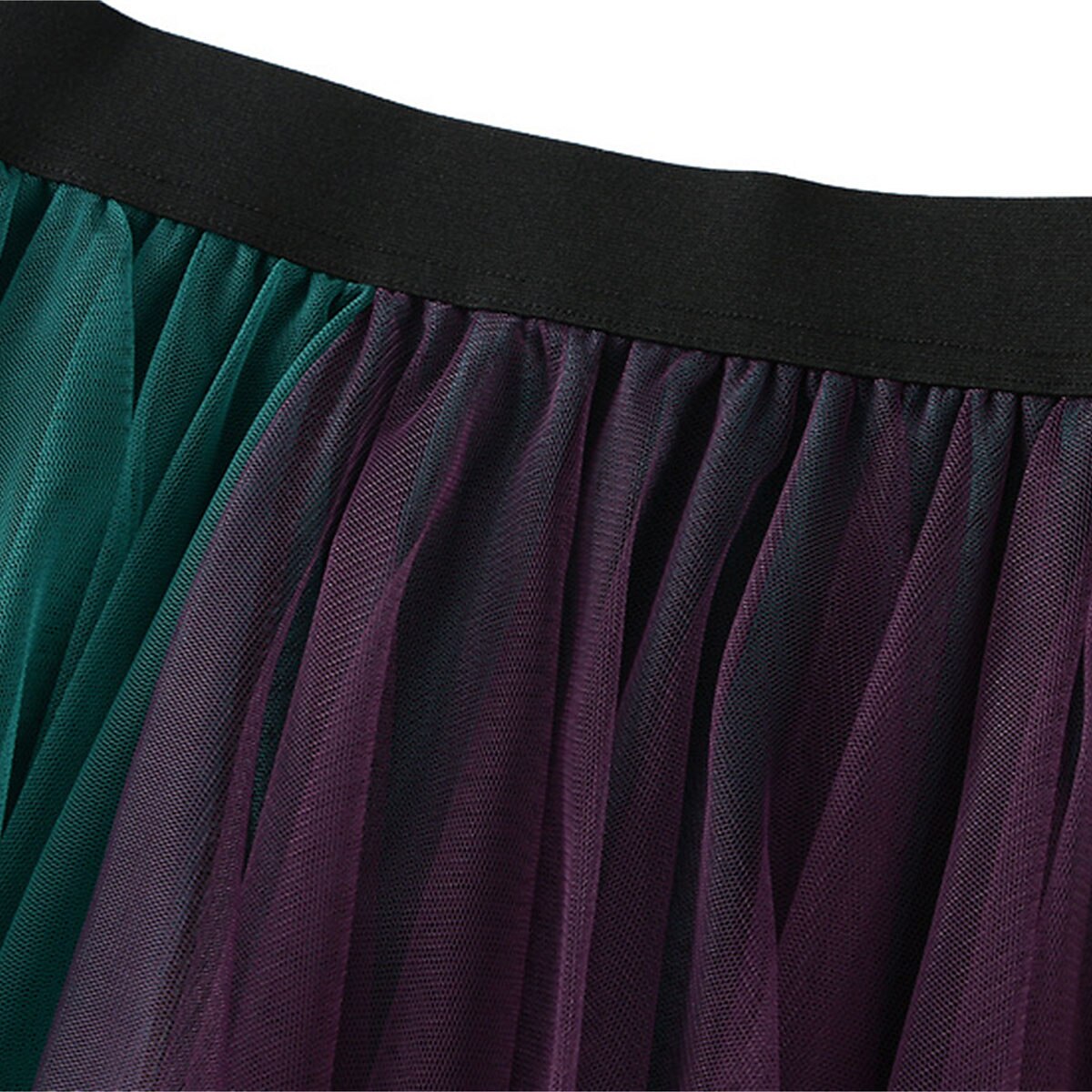 Női Szoknya A-vonalú Hinta Divat Alkalmi Midi Magas derék Szoknyák Színes Szabálytalan varrat Többrétegű Vakáció Utca Fehér Rózsaszín Medence Zöld Tél Spandex 2025 - $25.99 -P20