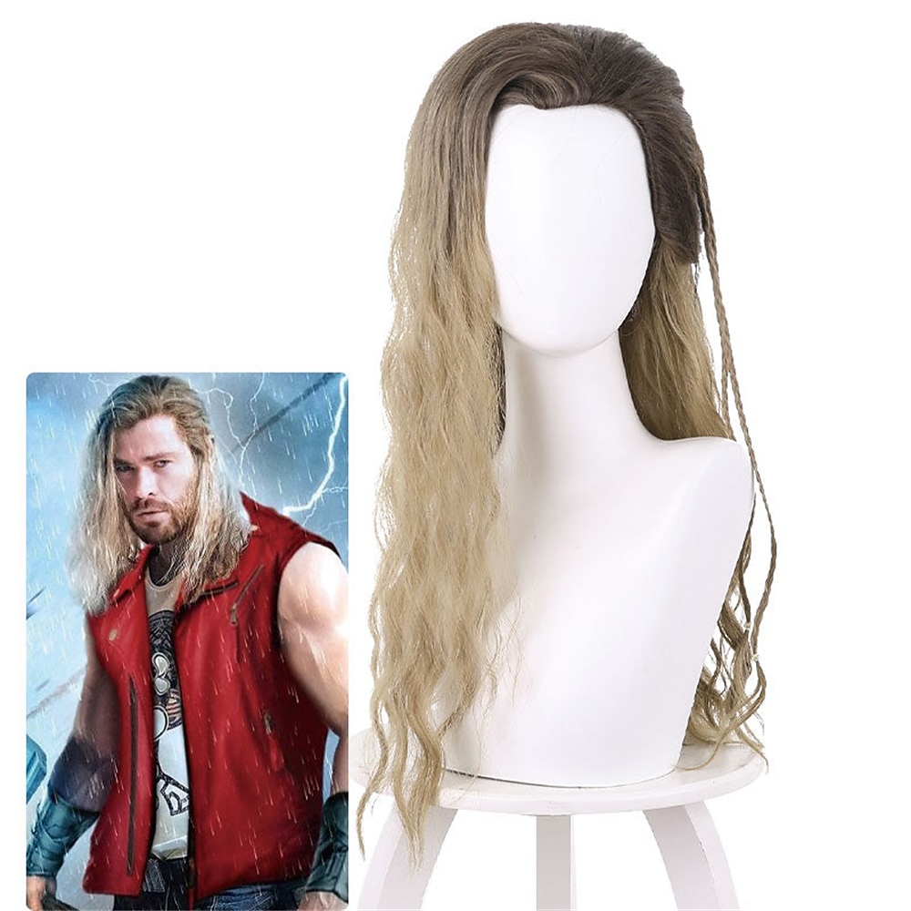 thor 4 love and thunder thor קוספליי מסיבת פאות ליל כל הקדושים פאות 2025 - $24.99 –P1
