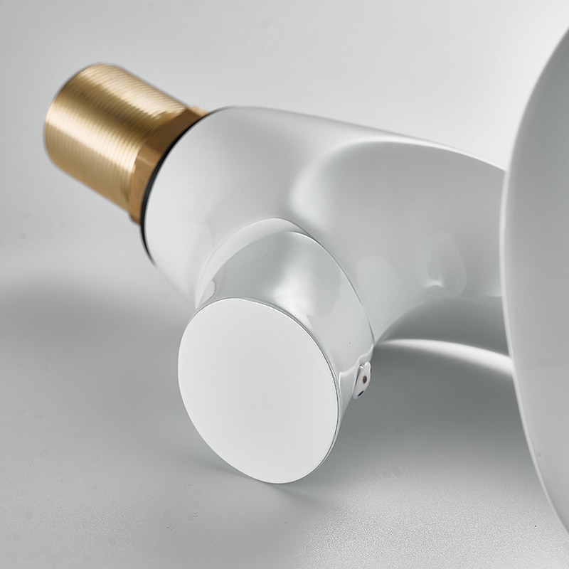 Lavandino rubinetto del bagno - Cascata Finiture verniciate Esterno Una manopola Un foroBath Taps del 2025 a $145.99 –P5