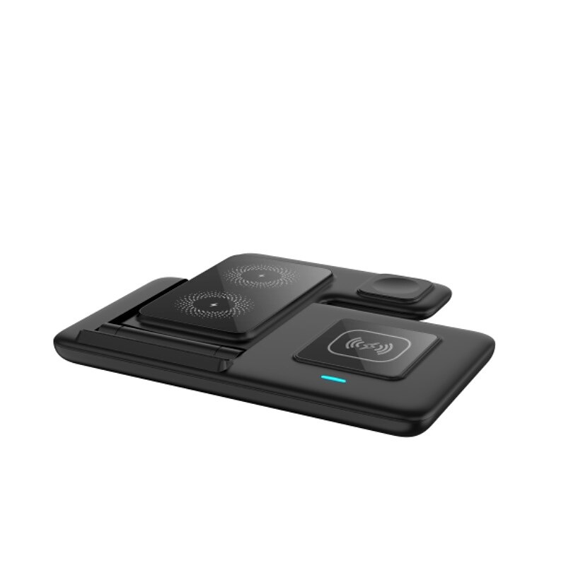 Supporto per caricabatterie wireless 15w per iPhone 14 13 12 11 apple watch airpods pro iwatch 8 7 Dock station di ricarica rapida 3 in 1 pieghevole del 2025 a $29.99 –P6