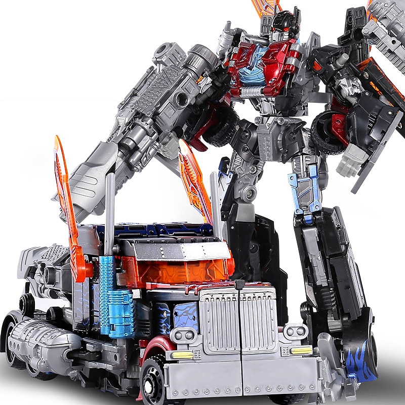 20 cm giocattoli di trasformazione anime robot car action figure plastica abs cool movie modello di ingegneria aeronautica regalo per bambini ragazzo del 2025 a $35.99 –P16