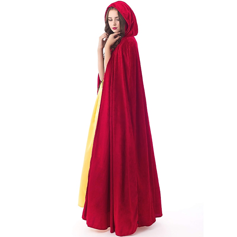 Retro Středověké Punková gotika plášť s kapucí Ren Faire Čerodějnice Čaroděj Viking Unisex Keltské Viking Fantazie předvečer Všech svatých Karneval Výkon Párty Plesová maškaráda Dospělé Přehoz Cel 2025 - $29.99 –P10