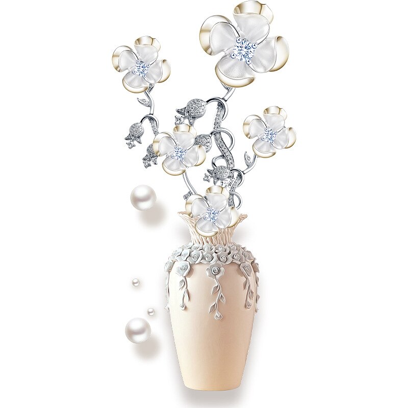 Floral Pattern Wall Sticker, Self Adhesive Wall Art Decal For Home Decor 2025 - $9.99 –P6